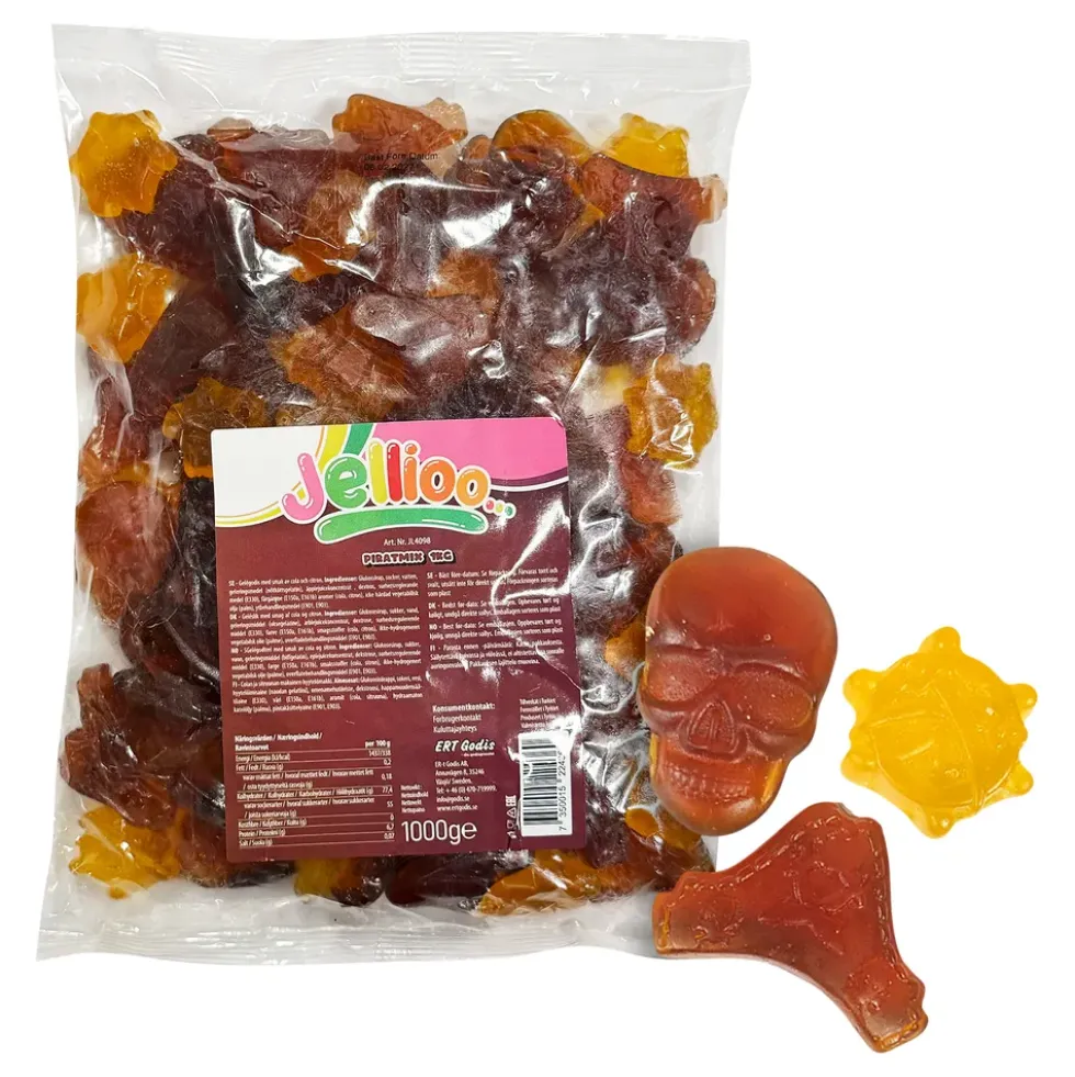 Jellioo Pirat Mix Storpack