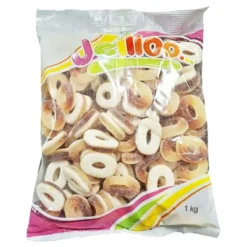 Jellioo Sour Cola Rings Storpack