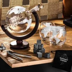 Jordglob Karaff Set Deluxe