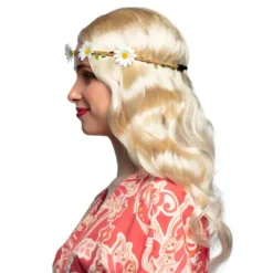 Joy Blond Peruk med Pannband