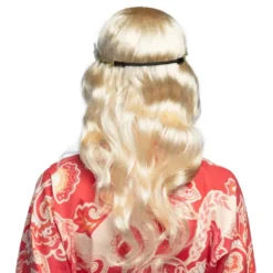 Joy Blond Peruk med Pannband