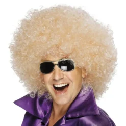 Jätteafroperuk Blond