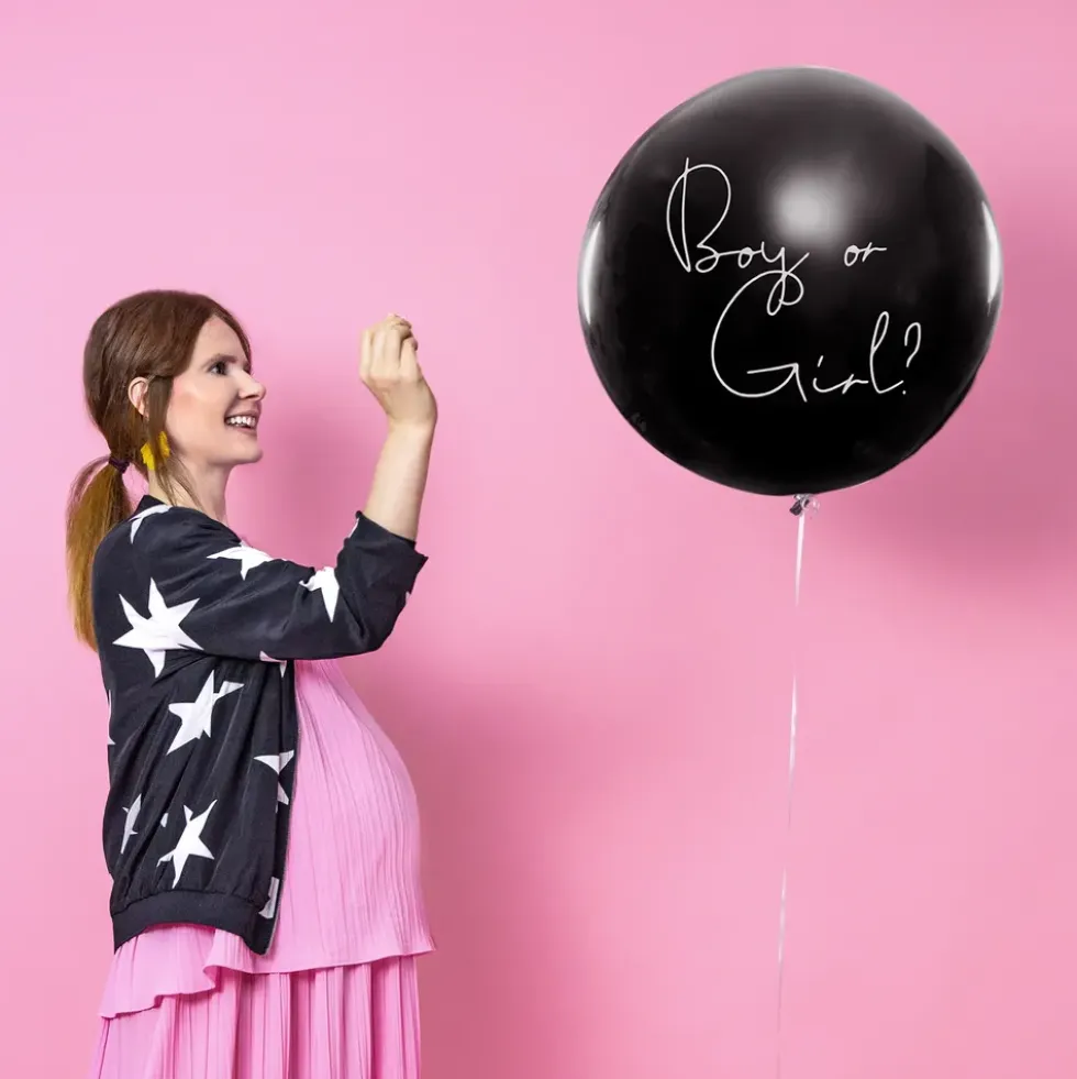 Jätteballong Gender Reveal