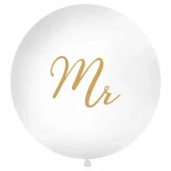 Jätteballong Mr Vit