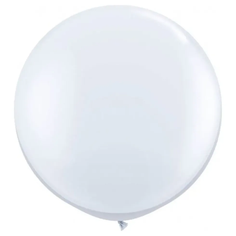 Jätteballong Vit