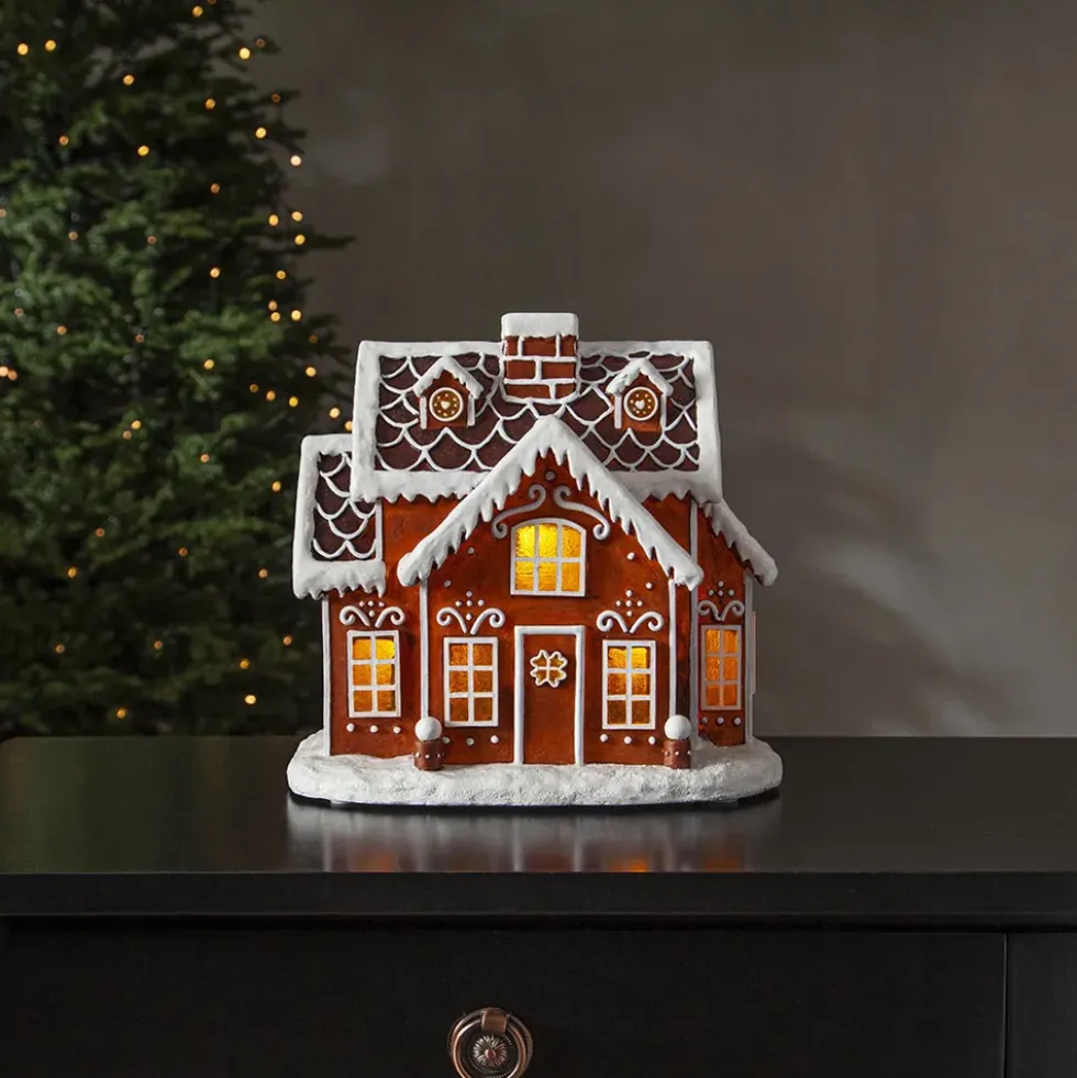 Juldekoration Gingerville Pepparkakshus