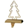 Julgran Dekoration med Krok Guld