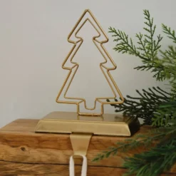 Julgran Dekoration med Krok Guld