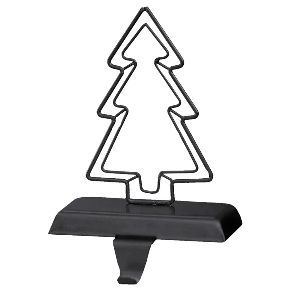 Julgran Dekoration med Krok Svart