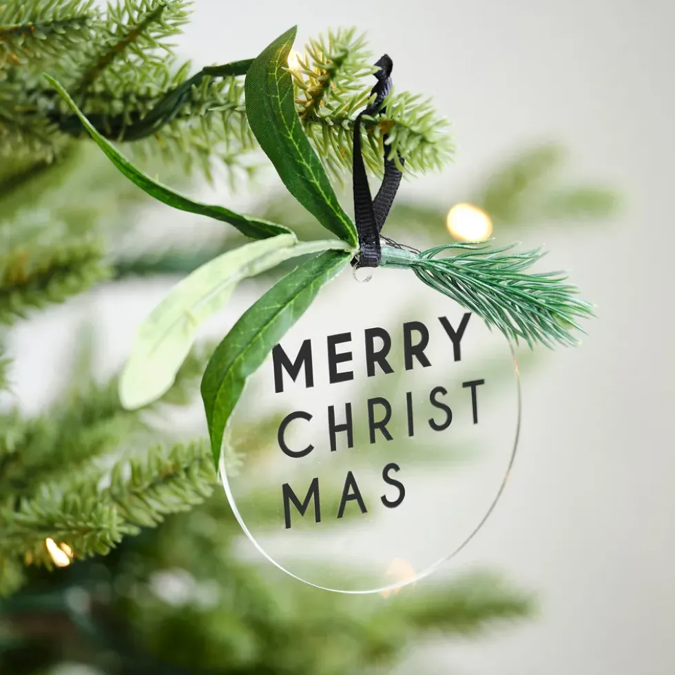 Julgranshängen Merry Chrismas