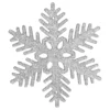 Julgranshängen Snöflinga Silver