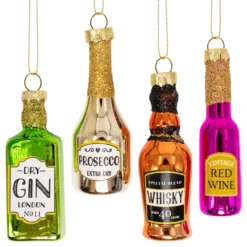 Julgranshänge Vin- & Spritflaska