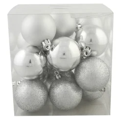 Julkulor Runda Silver