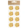 Julstickers Guld