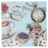 Kaffeservetter Tea Party Alice Wonderland