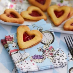 Kaffeservetter Tea Party Alice Wonderland