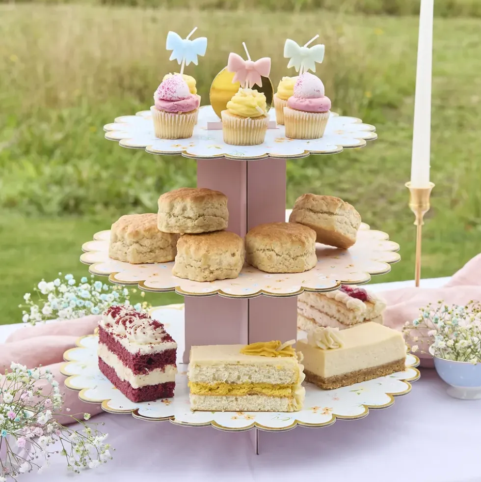 Kakställ Floral Pastell