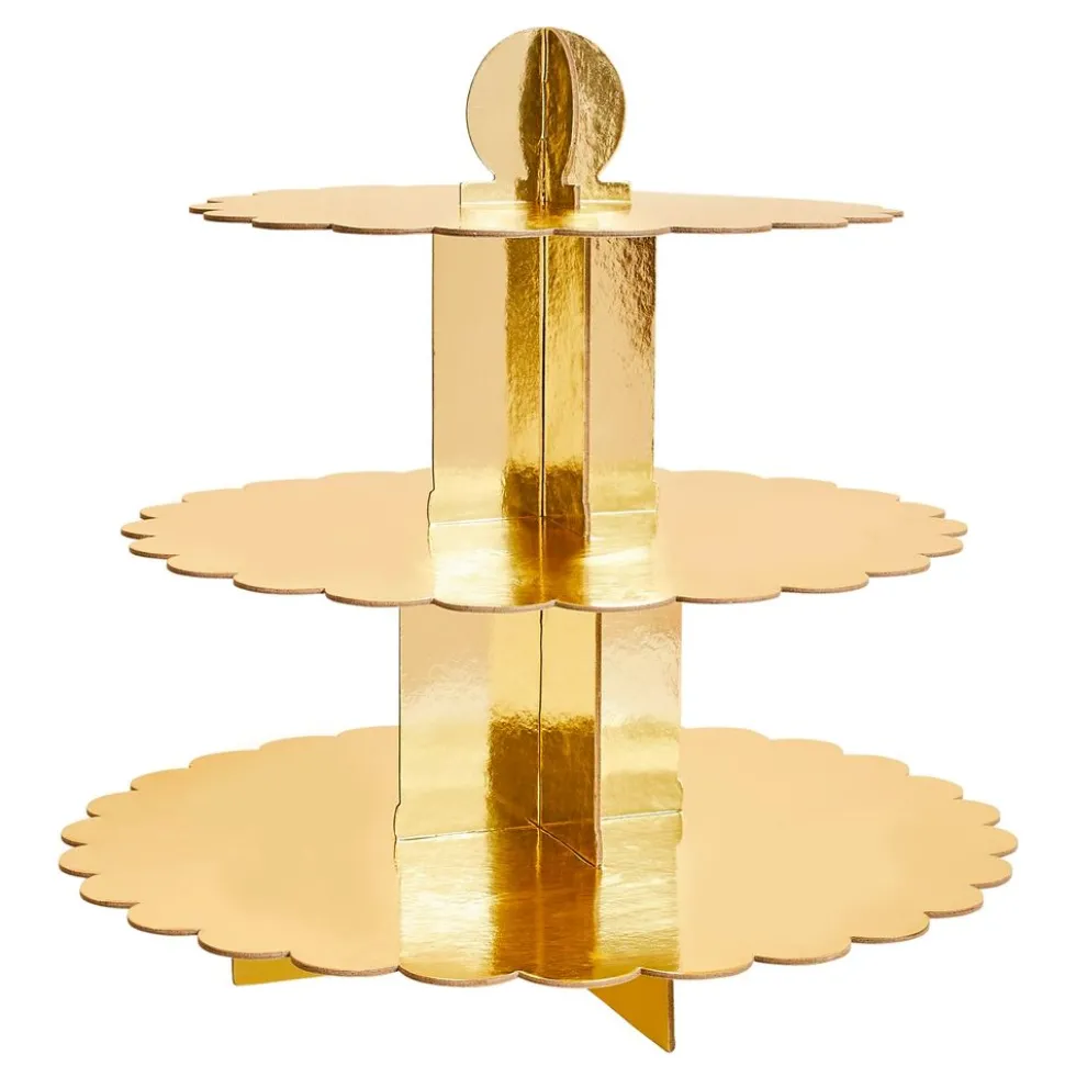 Kakställ Guld Metallic