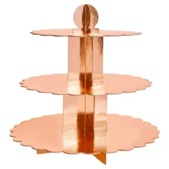 Kakställ Roséguld Metallic