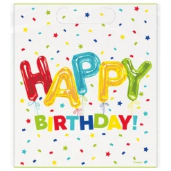 Kalaspåsar Happy Birthday Strössel
