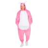 Kanin Rosa Onesie Maskeraddräkt