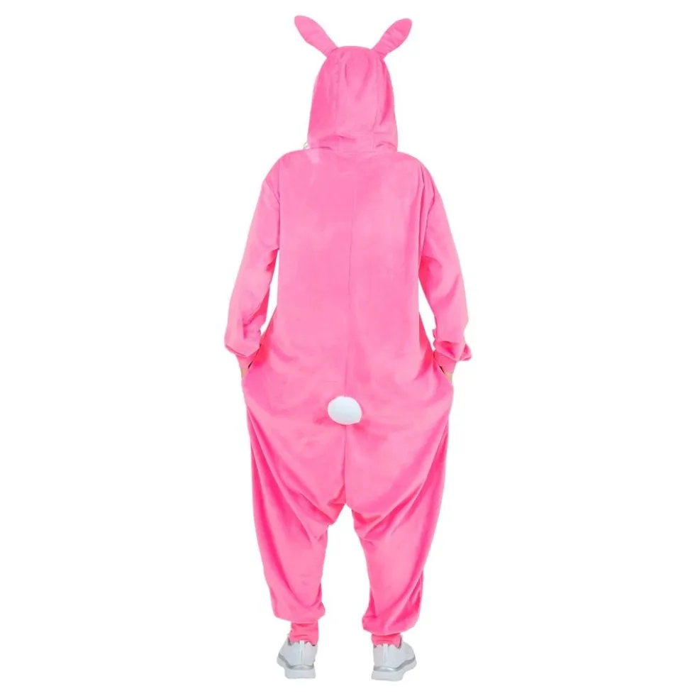 Kanin Rosa Onesie Maskeraddräkt