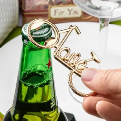Kapsylöppnare Cykel Love Guld