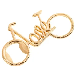 Kapsylöppnare Cykel Love Guld