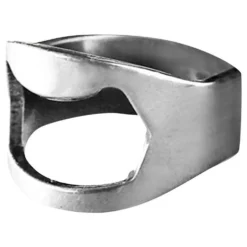Kapsylöppnare Ring Silver