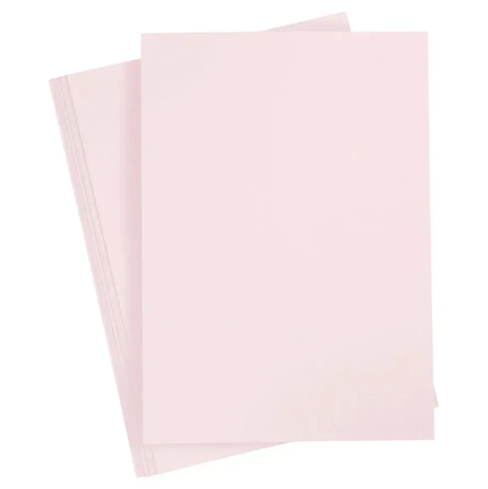 Kartongpapper Ljusrosa