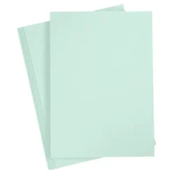 Kartongpapper Mintgrön