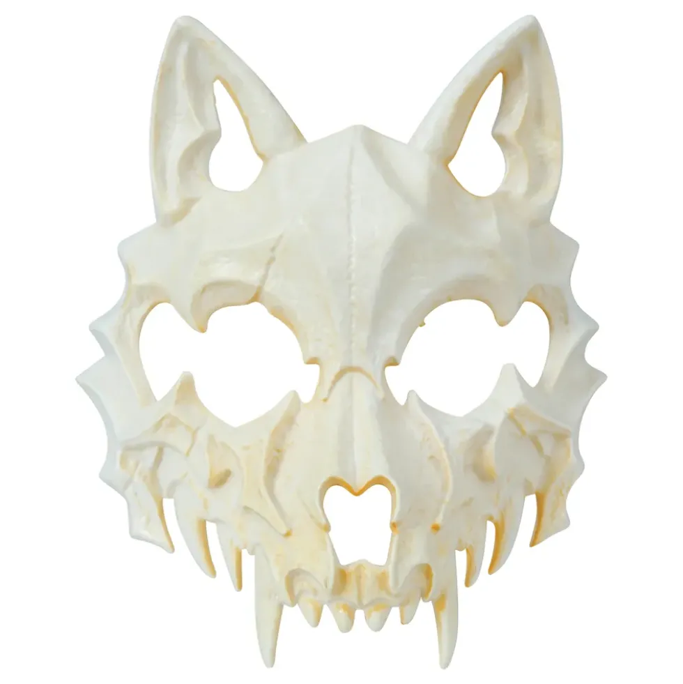 Kattdjur Dödskalle Mask