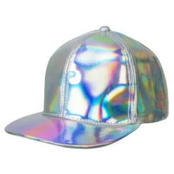 Keps Holografisk Silver