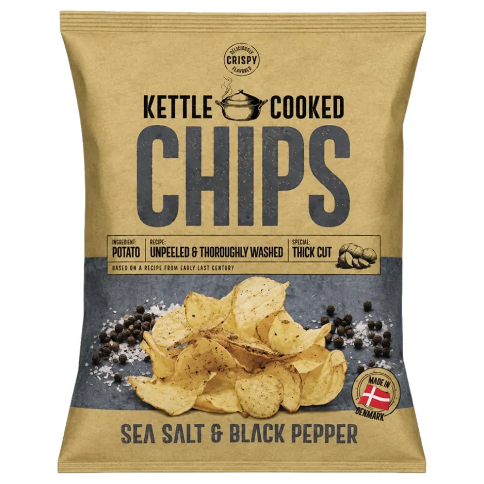 Kettle Cooked Salt & Peppar Chips