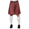 Kilt Skotskrutig Röd