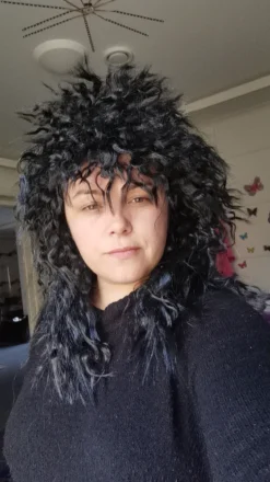 Kizz Svart Peruk