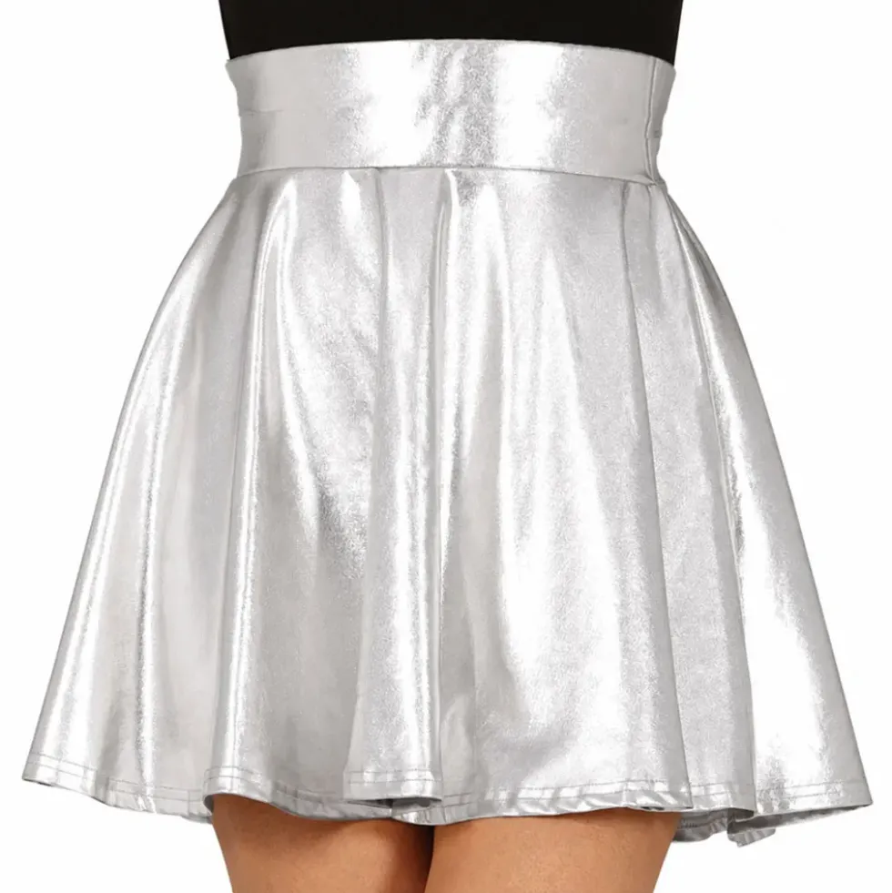 Kjol Silver Metallic
