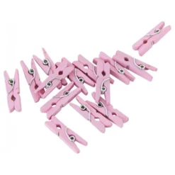 Klädnypor Mini Rosa