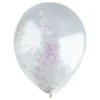 Konfettiballonger Färgskimrande