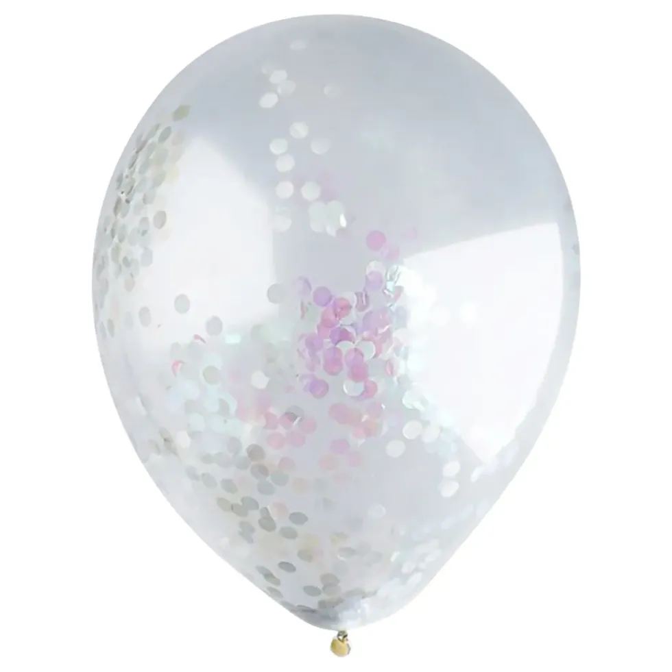 Konfettiballonger Färgskimrande
