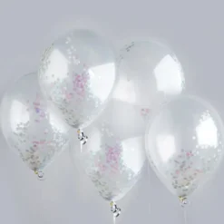 Konfettiballonger Färgskimrande