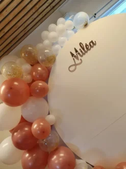 Konfettiballonger Guld