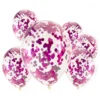 Konfettiballonger Magenta