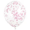 Konfettiballonger Rosa