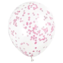 Konfettiballonger Rosa