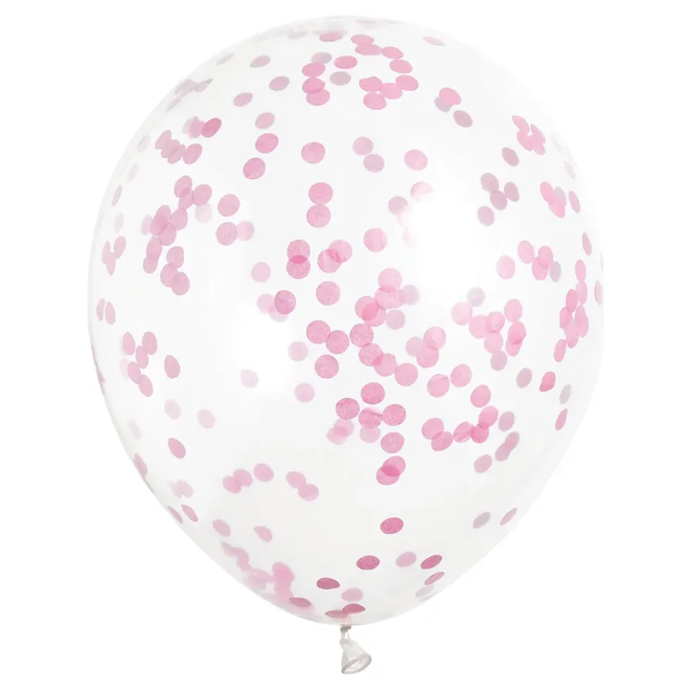 Konfettiballonger Rosa