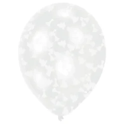 Konfettiballonger Vit