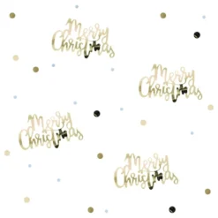 Konfetti Guld Merry Christmas