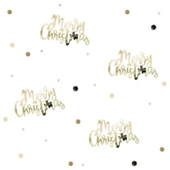 Konfetti Guld Merry Christmas