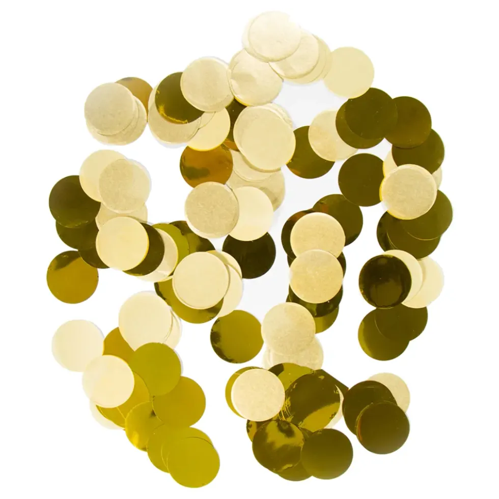 Konfetti Guld Stora